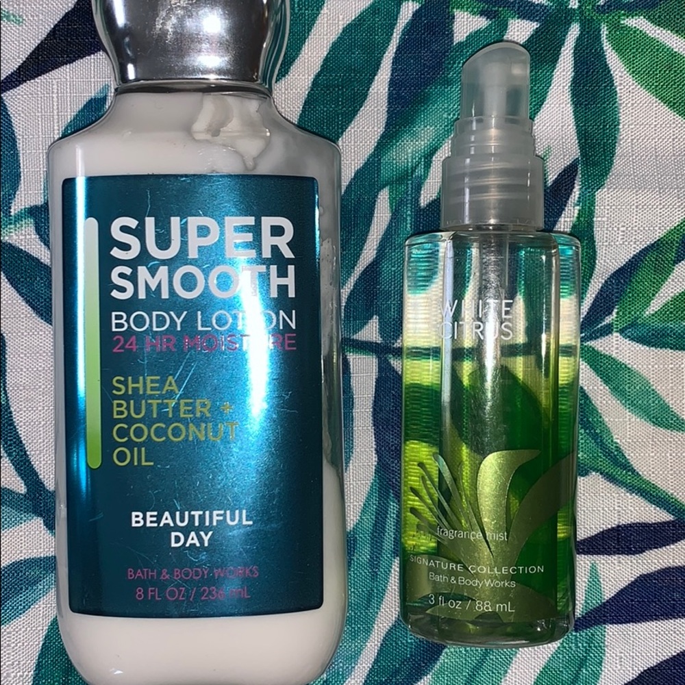 Beautiful Day/White Citrus Bath & Body Works